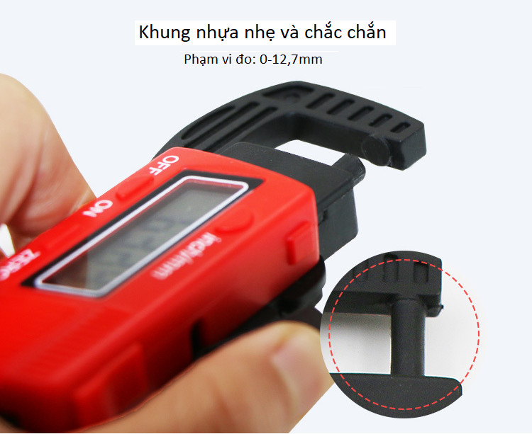 Thước kẹp điện tử mini 0-12,7