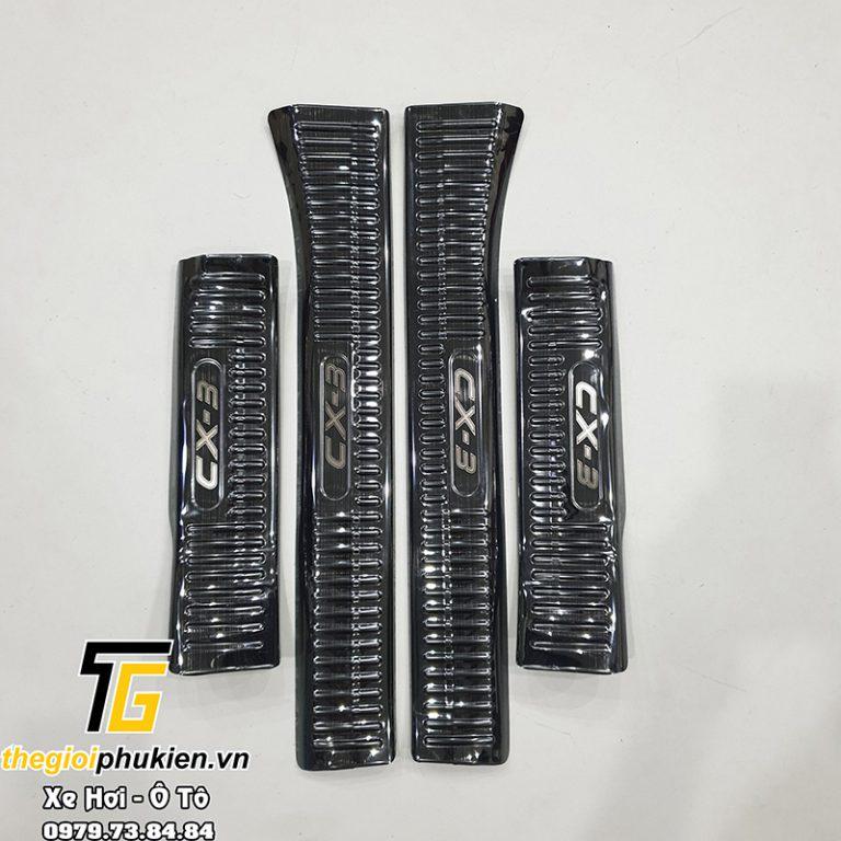 Bộ Ốp bậc cửa, Nẹp bước chân Titan Mazda CX-3, CX3