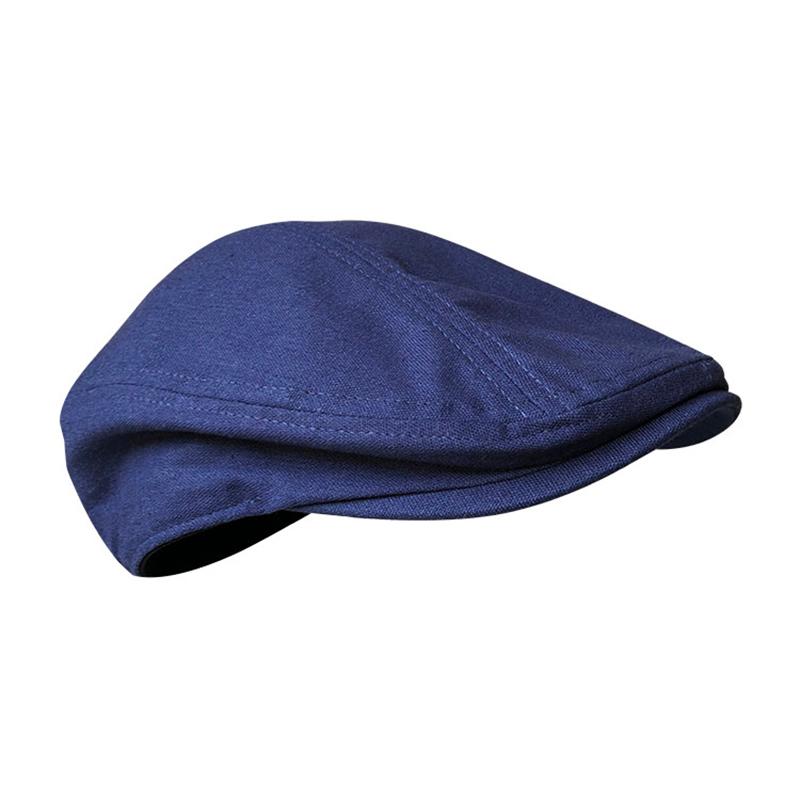 Mùa Xuân Và Mùa Hè Cho Nam Dẹt Mùa Hè Lót Mũ Nồi Người Phụ Nữ Màu Xanh Đen Xám Thoáng Khí Nắp Mỏ Vịt Lái Xe Nón BLM240