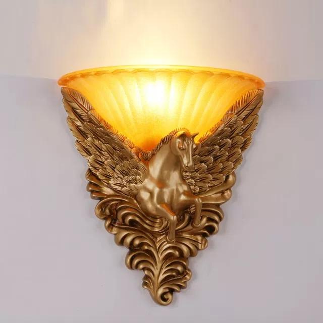 Đèn ốp tường phòng ngủ, cầu thang, kèm bóng led