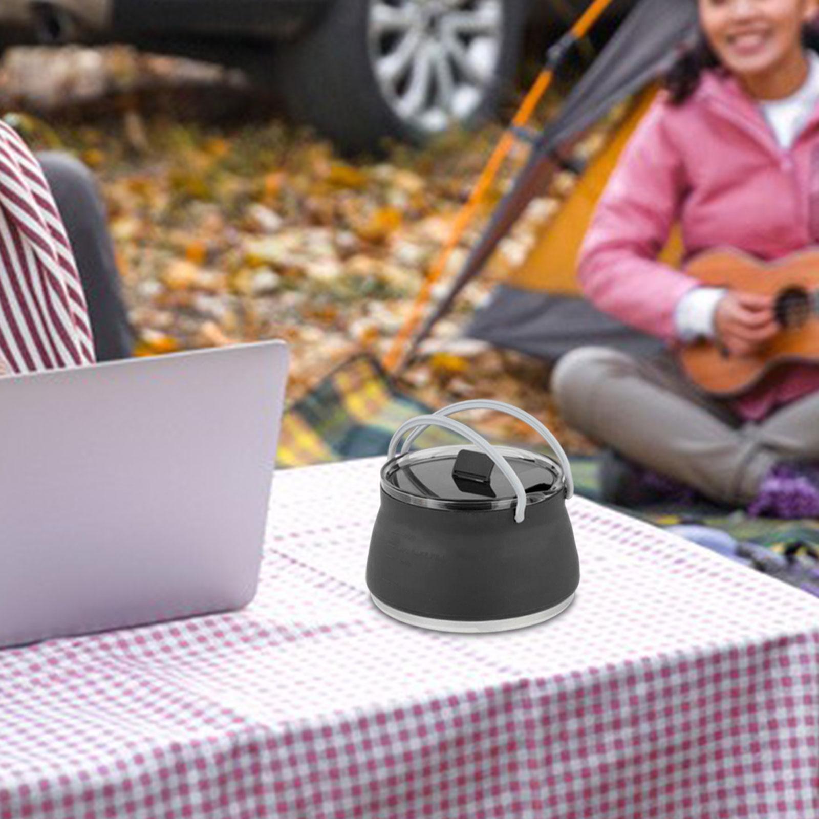 Water Boiler Teapot Coffee Pot Anti Scald Handle Collapsible Camping Kettle