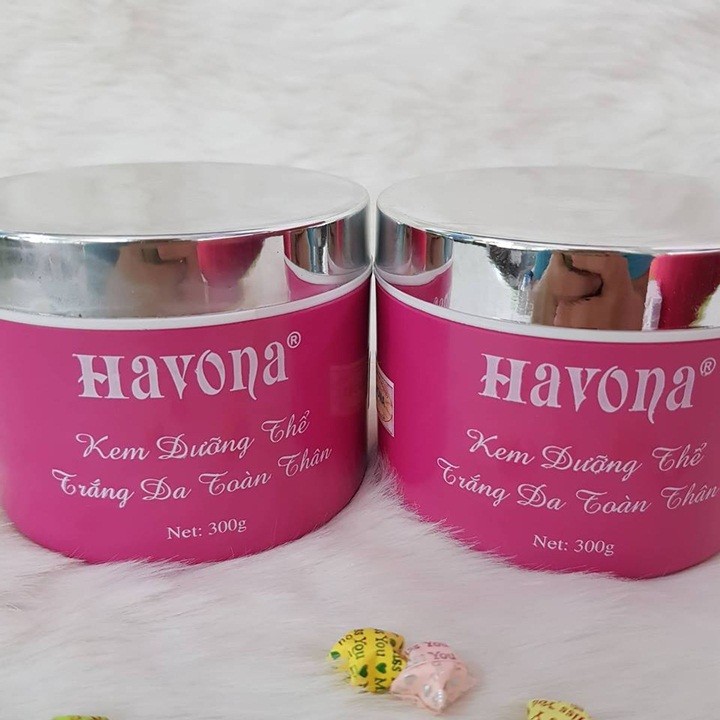 Kem Dưỡng Trắng Toàn Thân Havona Hồng 300g