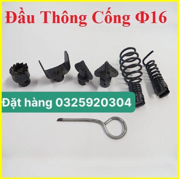Dây thông tắc cống dùng tay quay