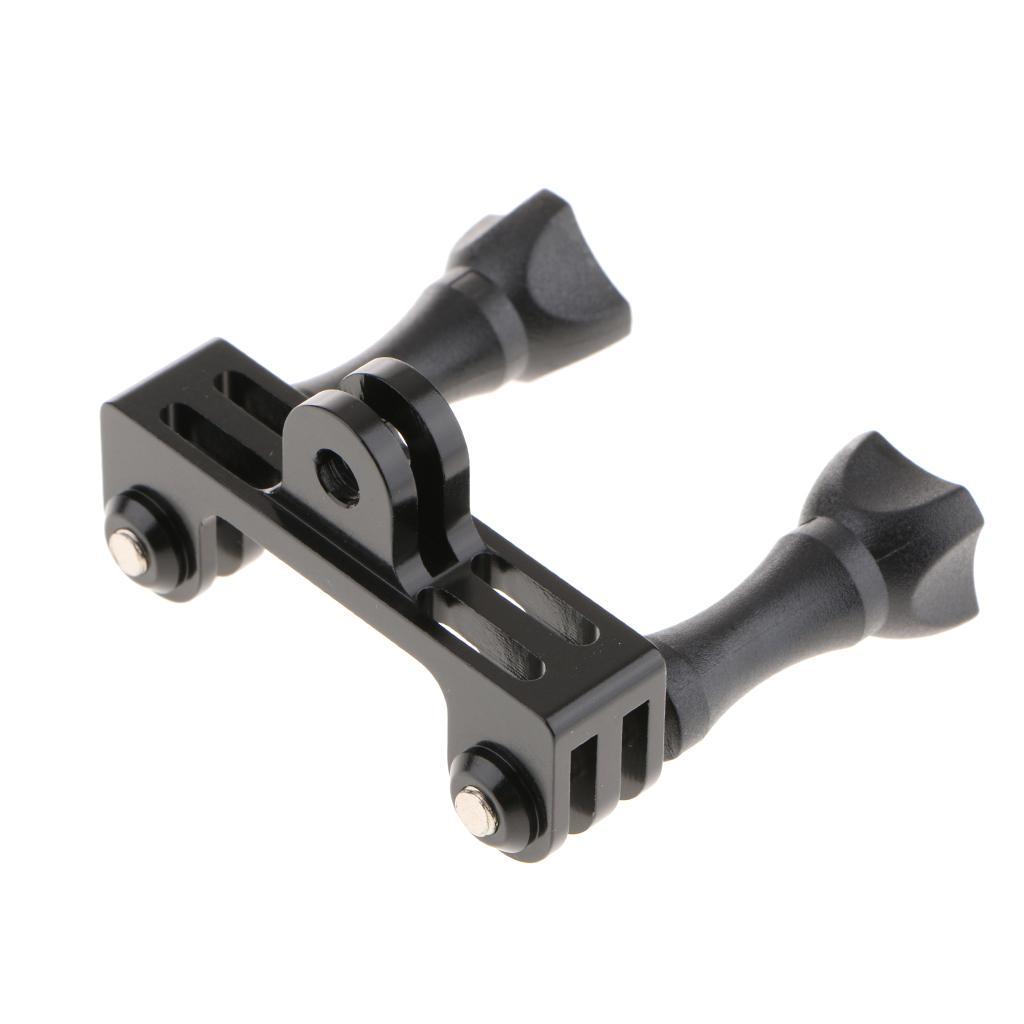 Double Mount Dual Bracket Adapter Monopod Wrist