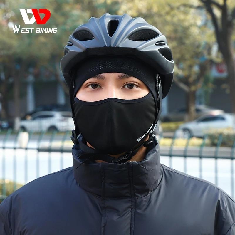 Lông cừu mùa đông Mặt nạ xe máy Giữ ấm Motocross Windproof Face Shield Mũ ấm cổ Mũ bảo hiểm Balaclava Mặt nạ trượt tuyết Color: 305 Black