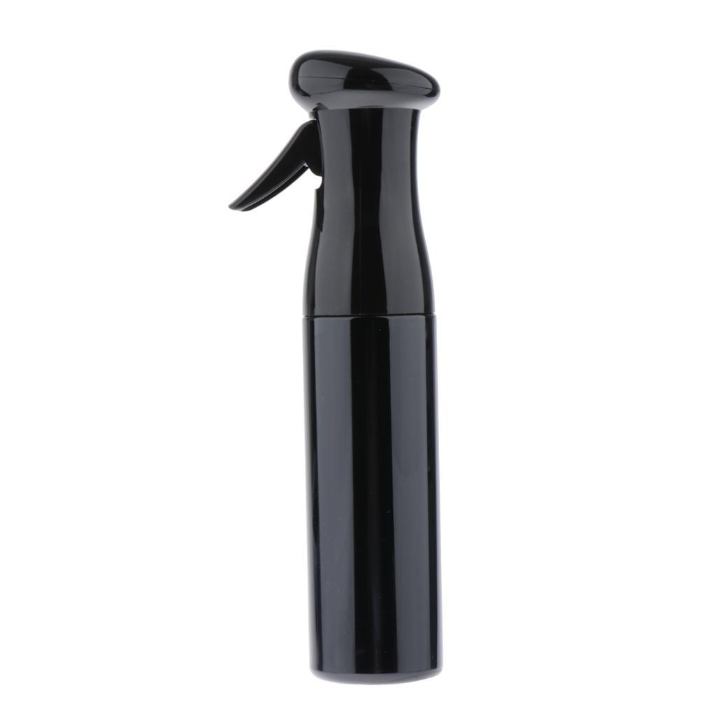 300ml Empty Hairdressing Hair Spray Bottle Water Sprayer Container 2x Black