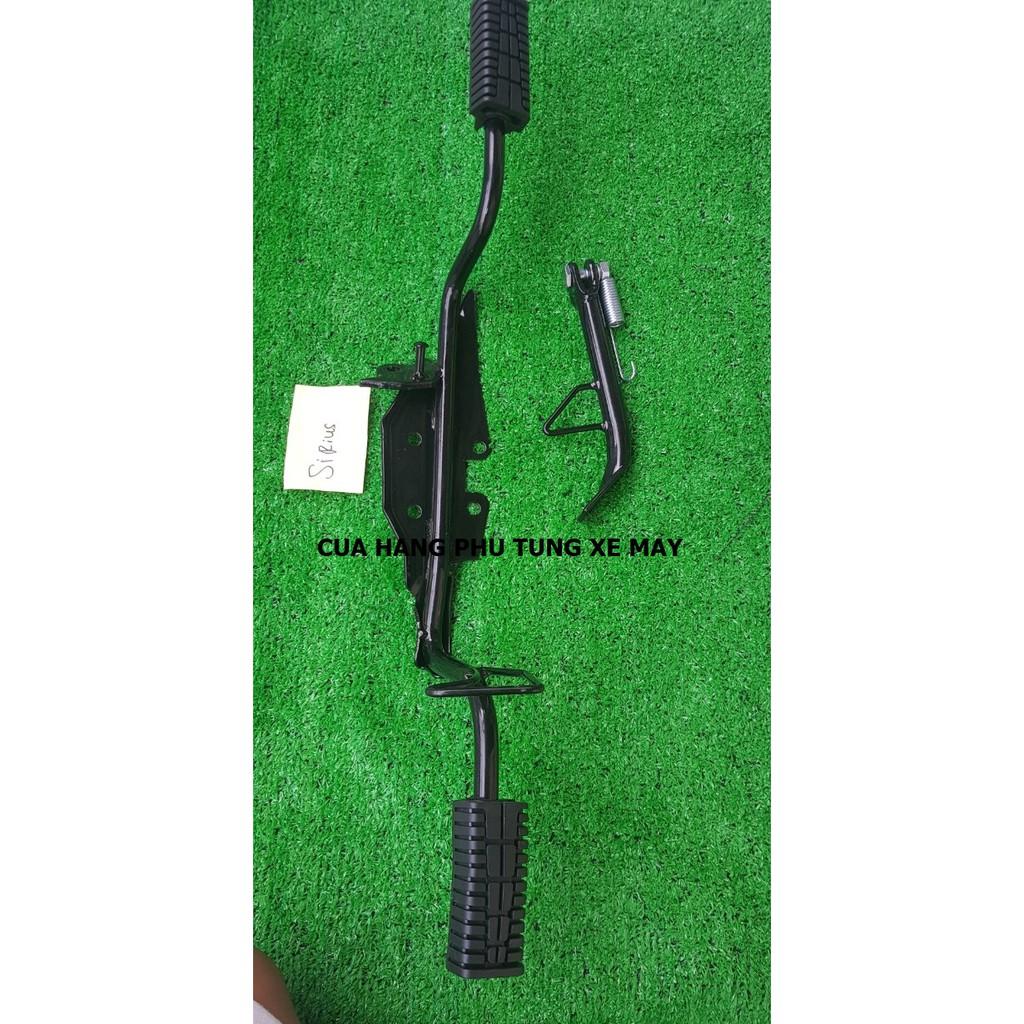 Gác máy xe Sirius xịn kèm gác chân