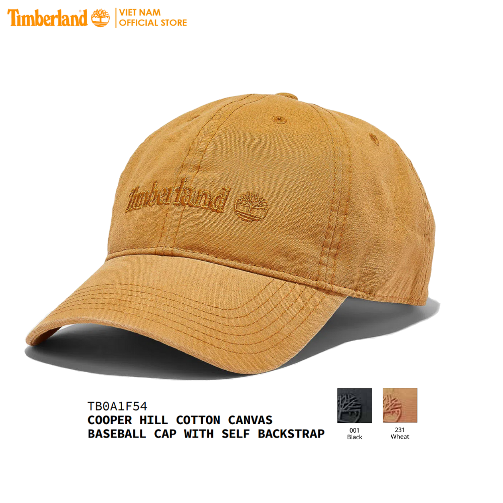 [NEW] Original Timberland Nón Lưỡi Trai Unisex Baseball Cap With Self Backstrap TB0A1F54