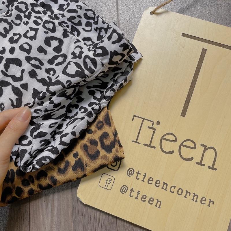 Chân váy da beo trendy chất voan mềm có lót trong