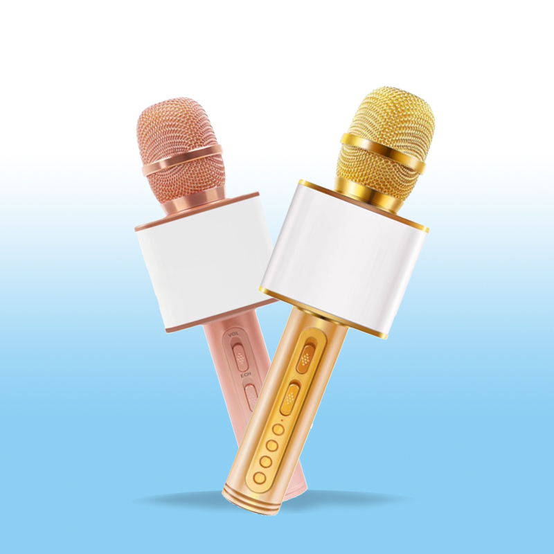 Micro karaoke SD08 Auth kèm loa bluetooth thẻ nhớ USB 3 TRONG 1 PF72