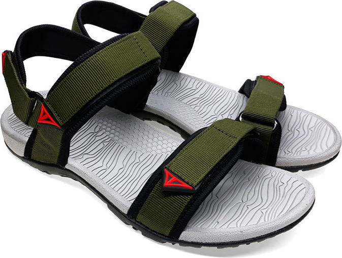 Giày sandal nam quai dù thời trang cao cấp Việt Thủy - A016-xanh rêu