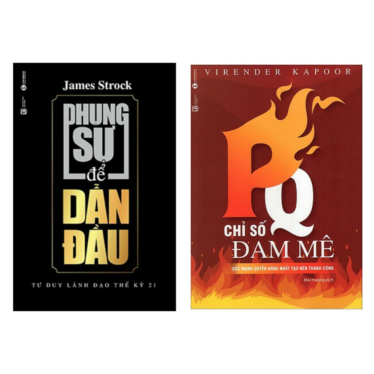 Combo 2 cuốn: Phụng Sự Để Dẫn Đầu + PQ - Chỉ Số Đam Mê