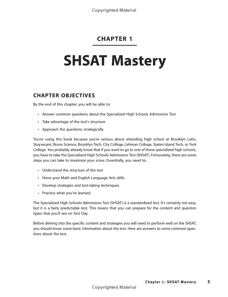 Sách ngoại văn: New York City SHSAT Prep 2022 &amp; 2023: 3 Practice Tests + Proven Strategies + Review (Kaplan Test Prep NY)