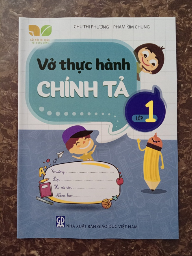 Sách - Vở thực hành chính tả 1 - kết nối tri thức với cuộc sống