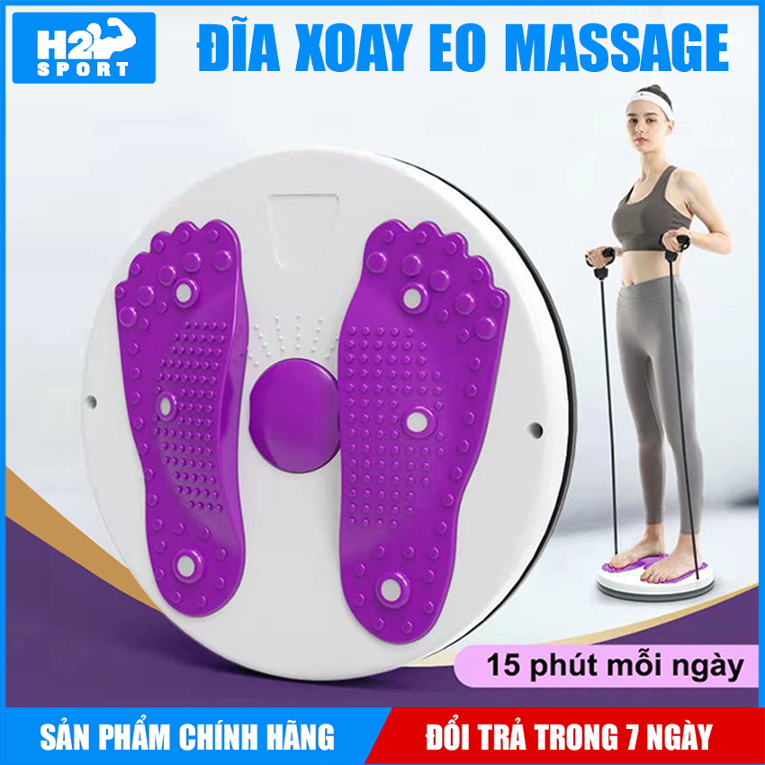 Bàn xoay lắc tập eo thon, giảm mỡ bụng, giảm cân tại nhà - Bàn xoay eo WaistTwin chính hãng XSport