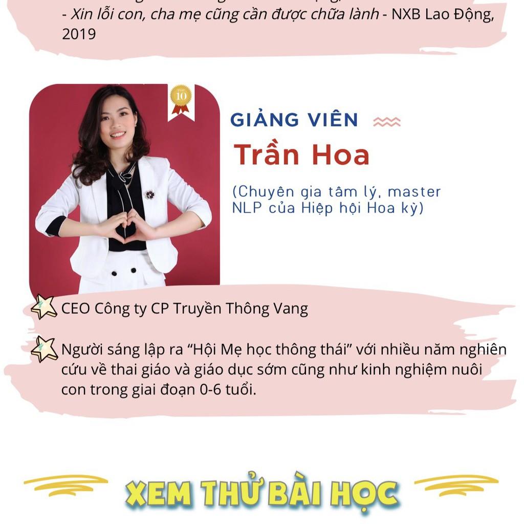  Trọn bộ 3 khóa học Online QUẢN TRỊ CẢM XÚC - NUÔI CON THÀNH TÀI  [UNICA.VN