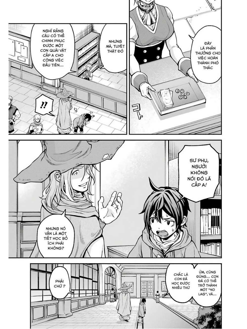 pháp sư hạng b nhanh nhất thế giới chapter 2 3