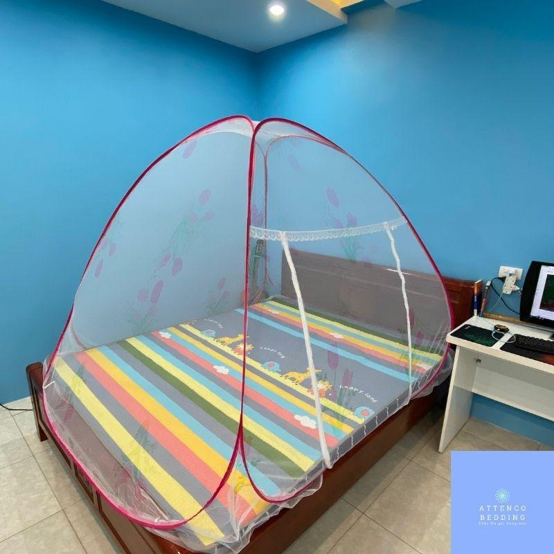 Màn Chụp Tự Bung ️ Hà Thành ️ 1m2,1m6,1m8,2m |chống muỗi gấp gọn