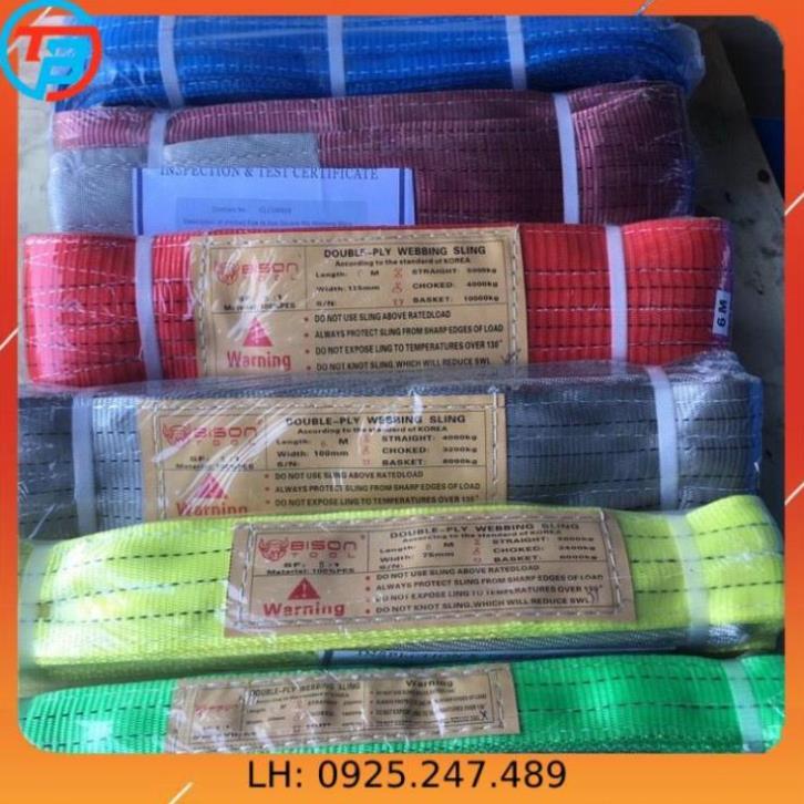 Dây Cáp Vải Cẩu Hàng - Hệ số 5:1 Loại 2 Tấn