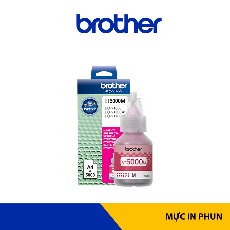 Bộ mực in phun Brother BT5000C/Y/M - Hàng chính hãng