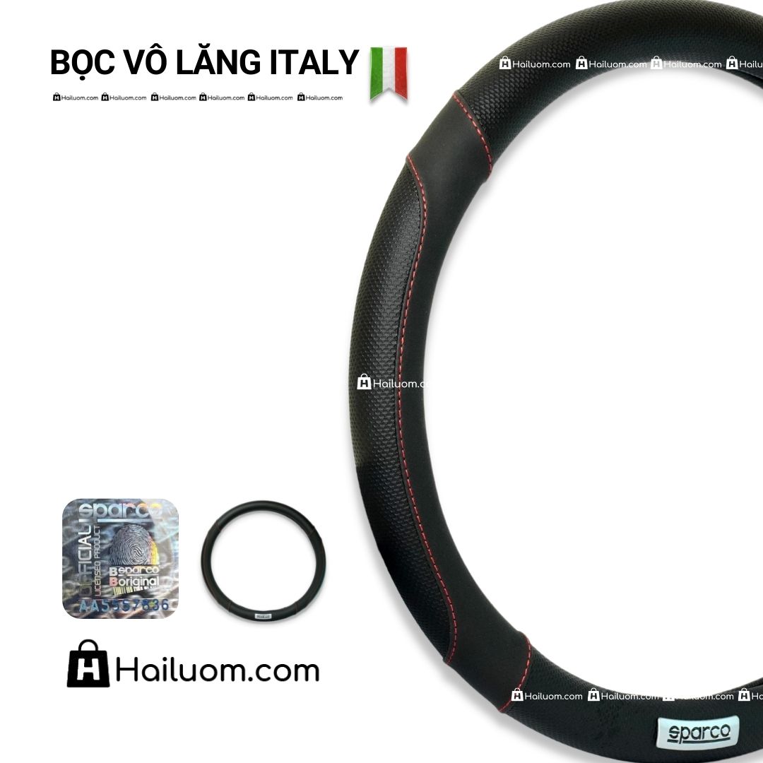 Bọc Vô Lăng ô tô KIA CERATO | Bọc Vô Lăng cao cấp Sparco Italy