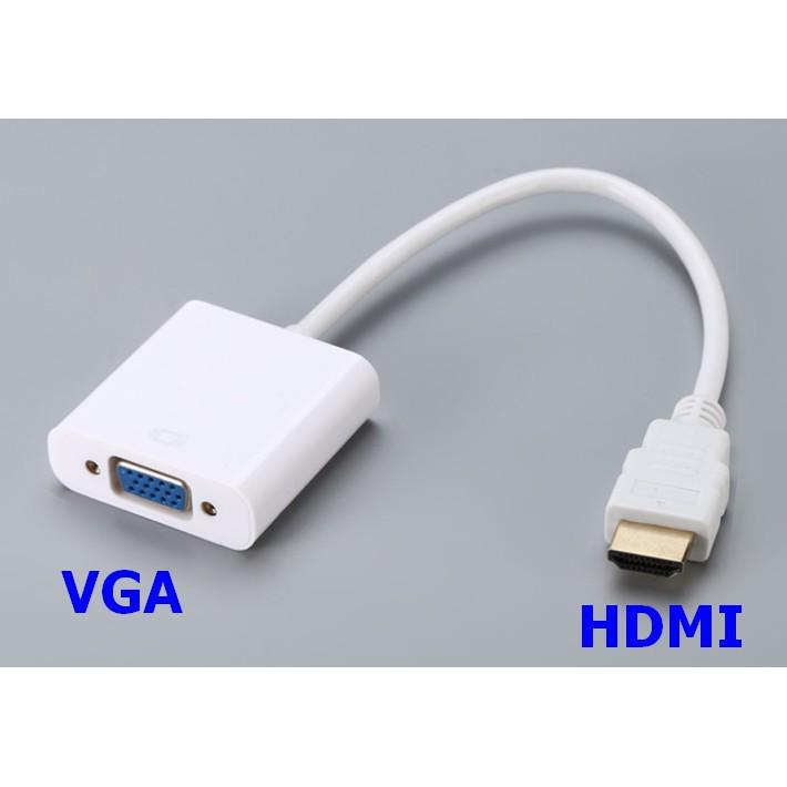 Cáp chuyển HDMI sang VGA cao cấp dài 20cm