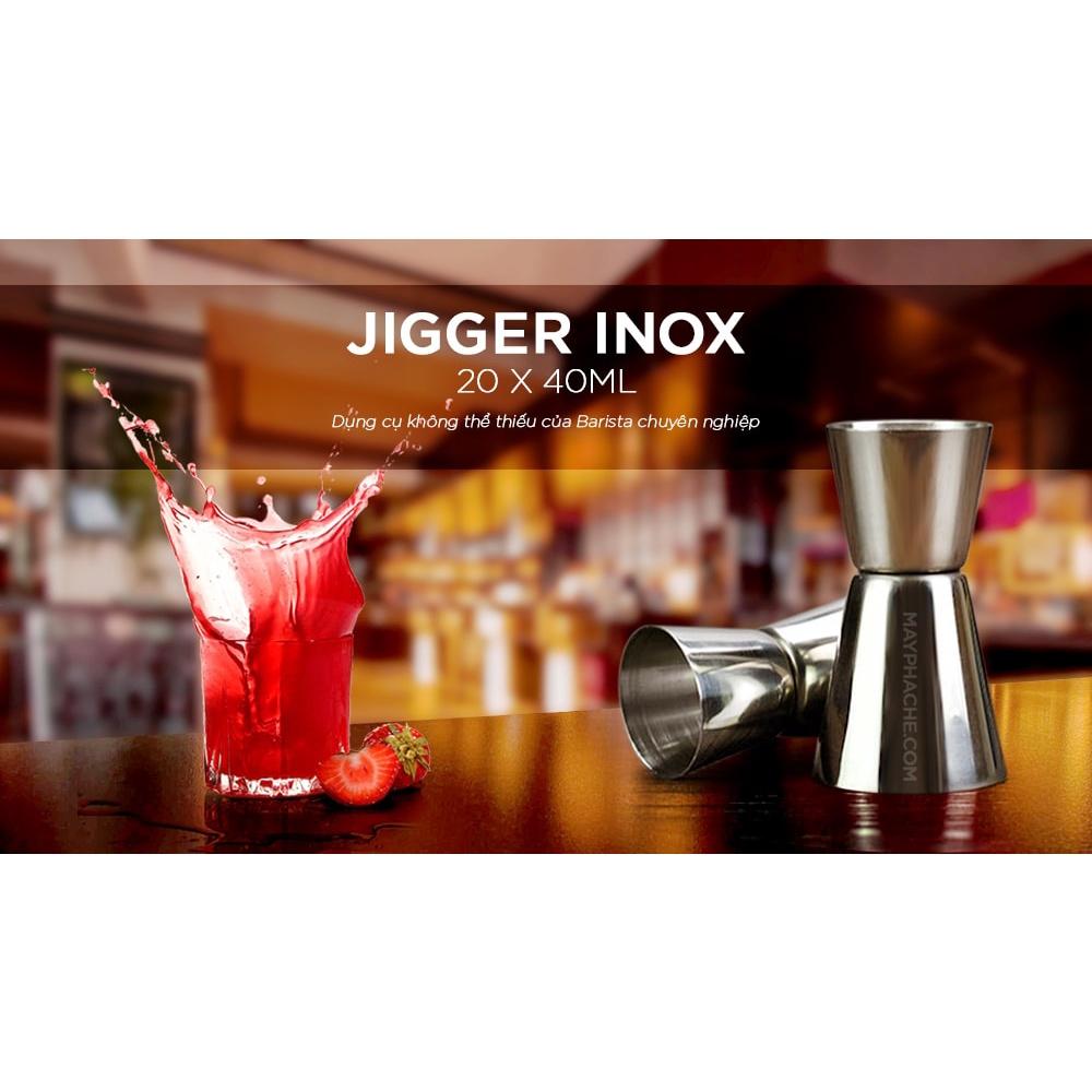 (Inox 304 - Đủ Size) Ly Định Lượng (Jigger Inox) 15x30 ml