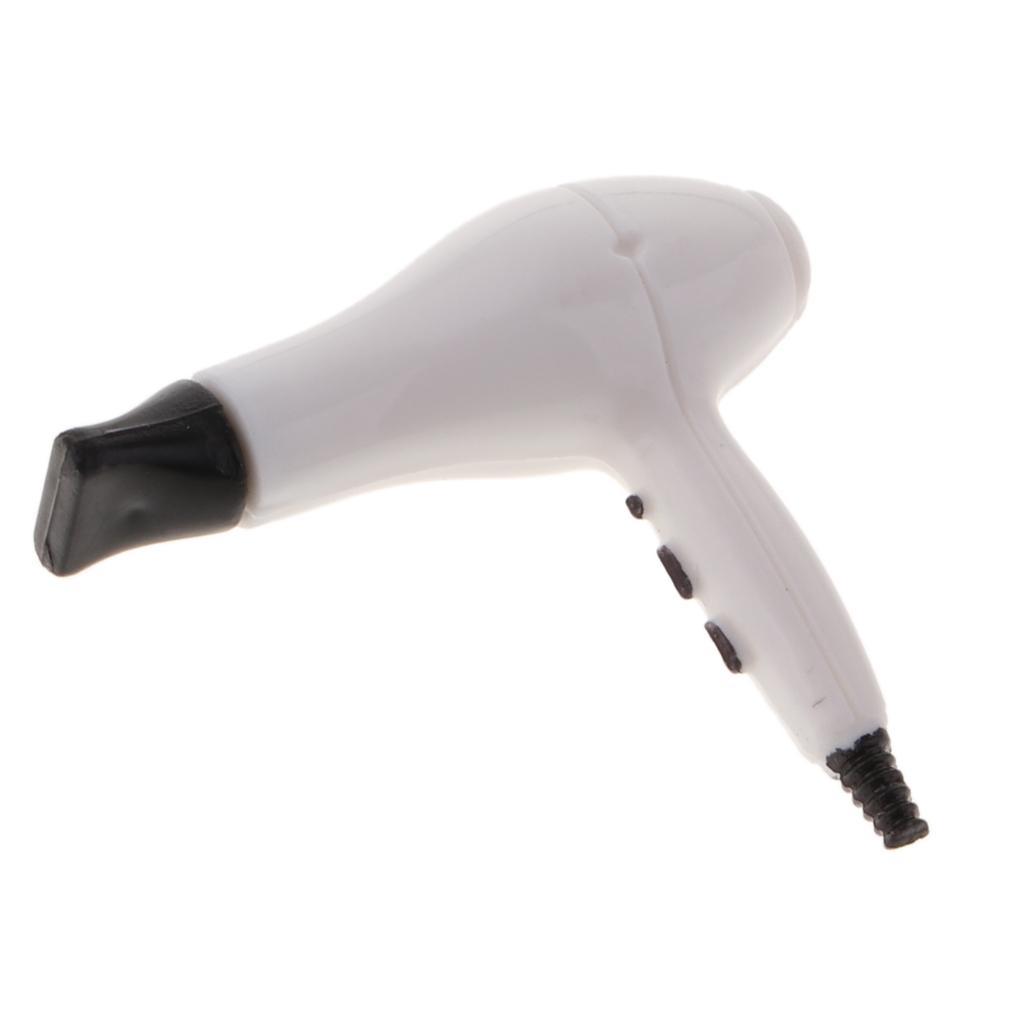 White Salon Dryer for 1/12 Dolls House Bathroom Accessory