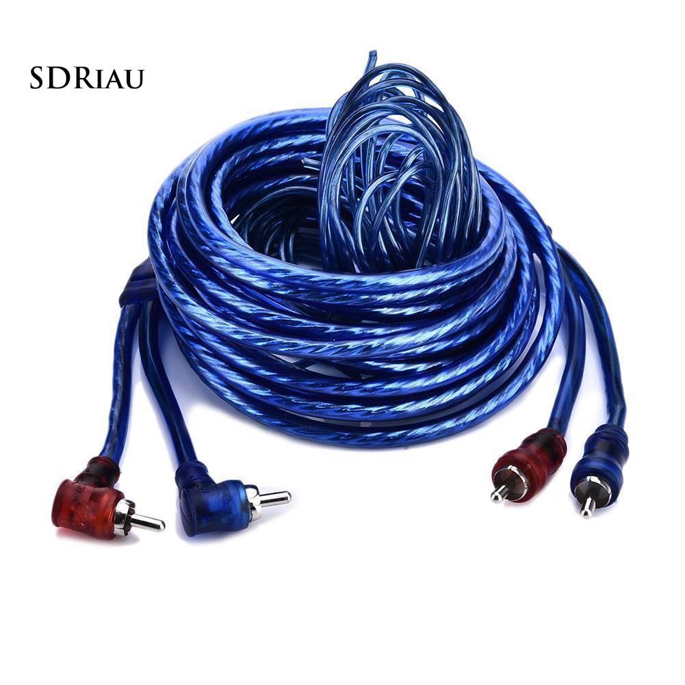 Dây Cáp Khuếch Đại Âm Thanh 1500w 8 Cho Xe Hơi
