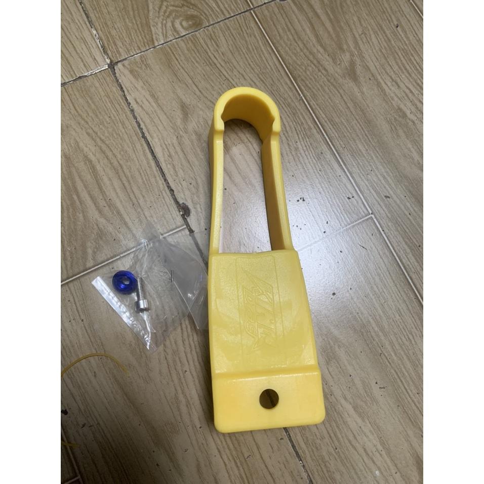 Cao su gấp xe raider Fi màu vàng