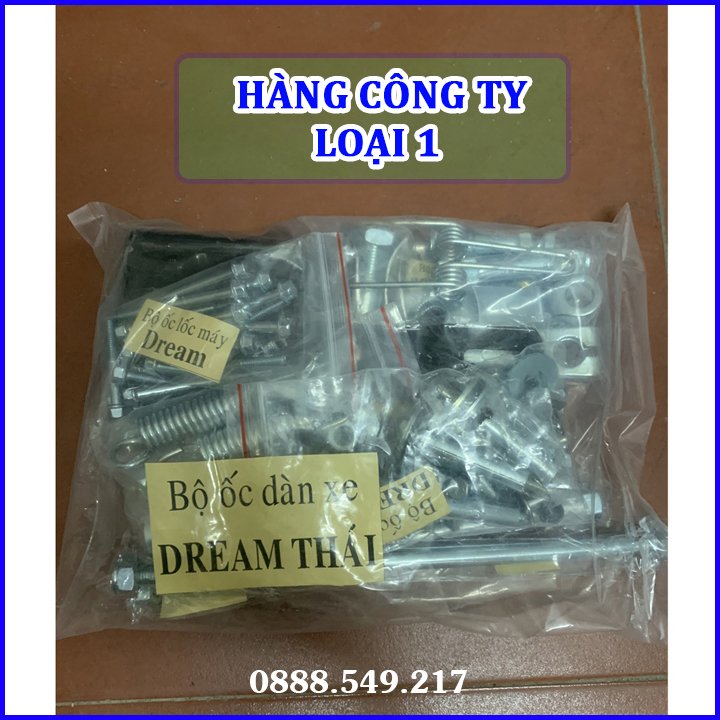 Bộ ốc xe dream thái .Hàng Loại 1