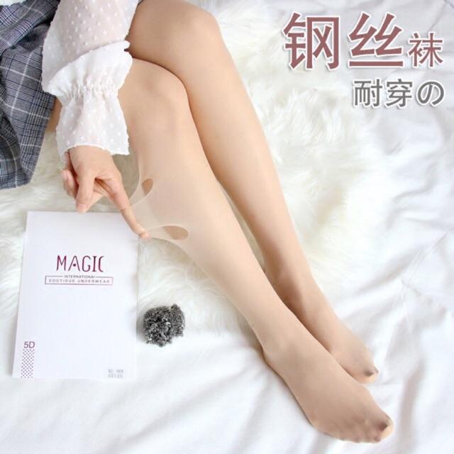 Quần tất hè thu 5D Magic siêu dai thật chân có sẵn