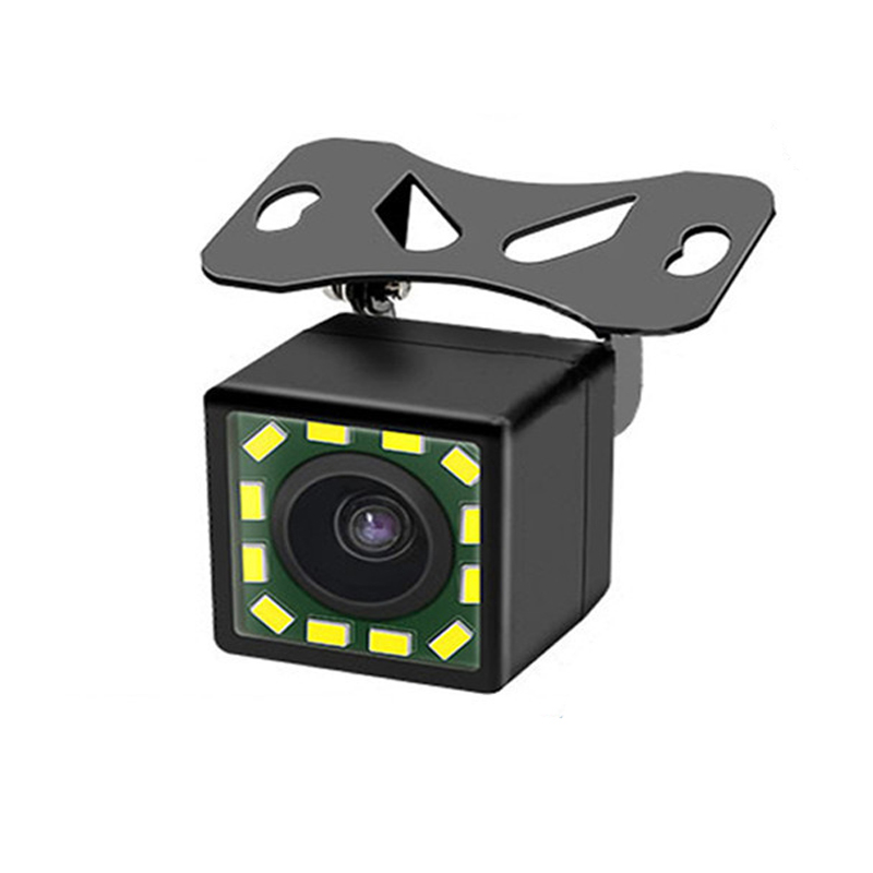 Camera Lùi Cho Xe Hơi CCD 12 LED (Vuông)