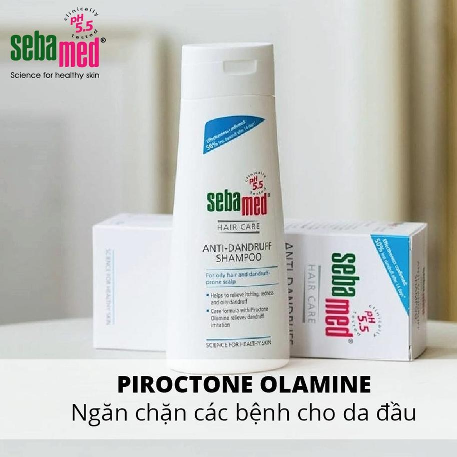 Dầu gội giúp giảm gàu Sebamed Hair Care Anti-Dandruff Shampoo pH5.5 200ml