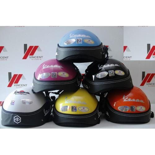 Mũ bảo hiểm Vespa có kính người lớn