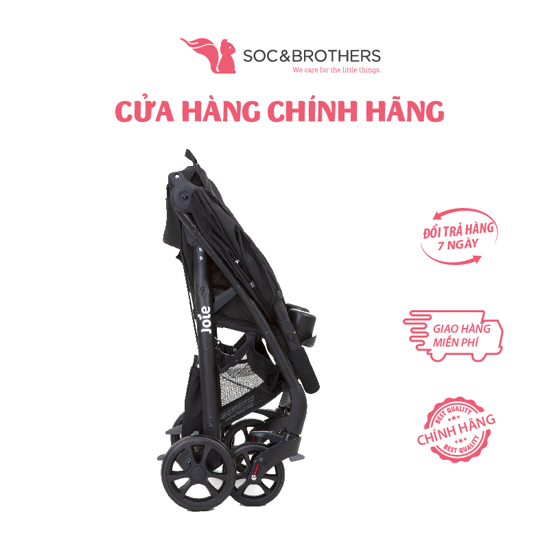 Xe đẩy trẻ em Joie Muze LX W/ FM Coal