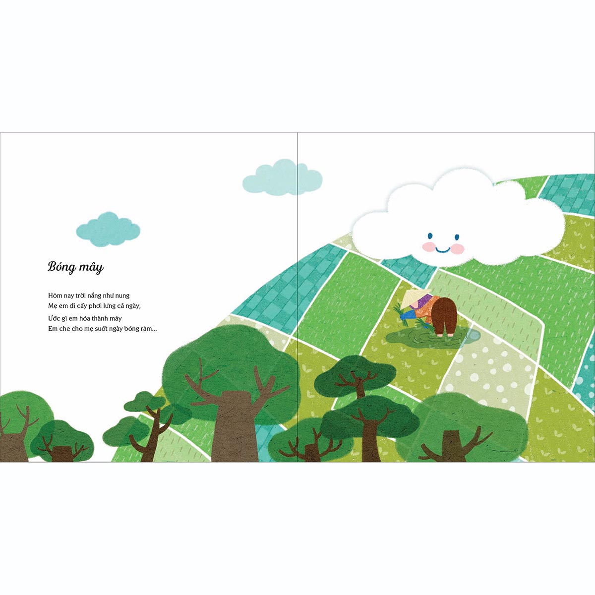 Sách Bóng Mây - Thơ Hay Viết Cho Thiếu Nhi