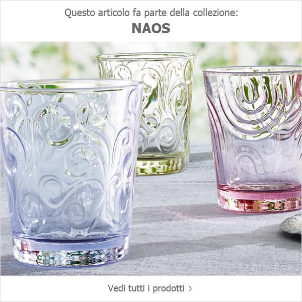 Bộ 6 Ly thủy tinh Naos 29.5cl Bormioli Rocco- Hàng nhập khẩu