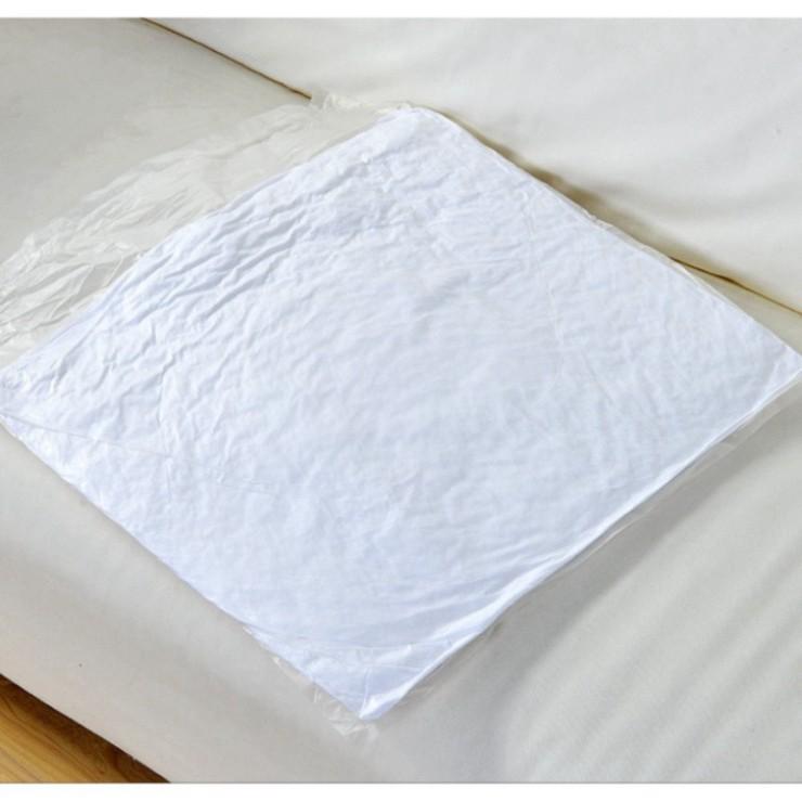 (100% BÔNG COTTON TRẮNG TINH) RUỘT GỐI VUÔNG ép hơi cao cấp 45x45cm hàng đẹp chất lượng có khóa kéo hạt dưa