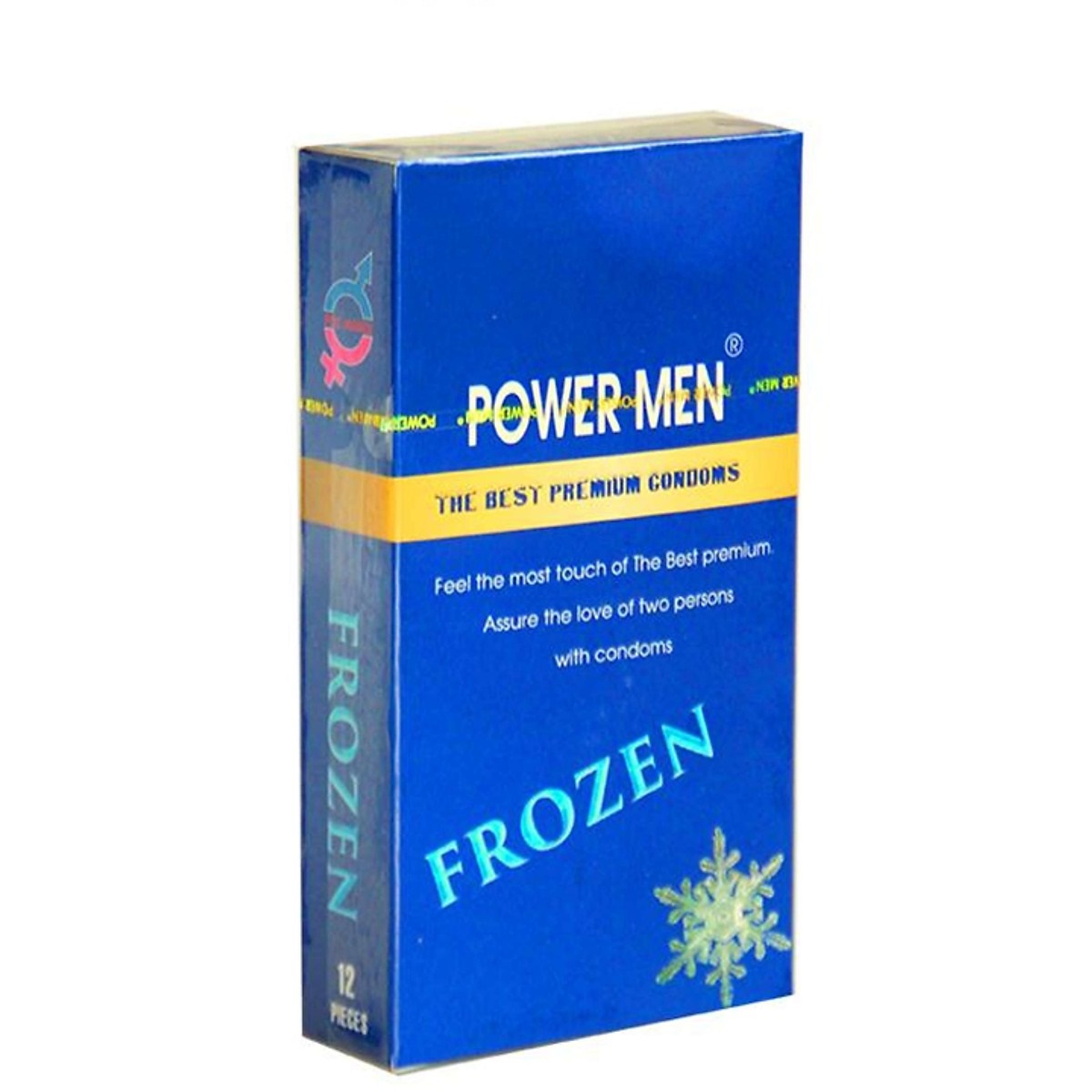 Bao Cao Su Gân Gai Bạc Hà The Mát Power Men Frozen (H12) - 100% Hàng Chính Hãng - Che Tên Sản Phẩm