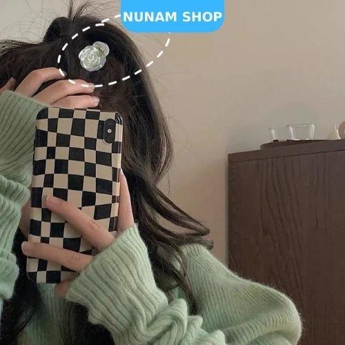 Kẹp tóc càng cua hoa hồng sang xịn cho nữ Nunam Shop