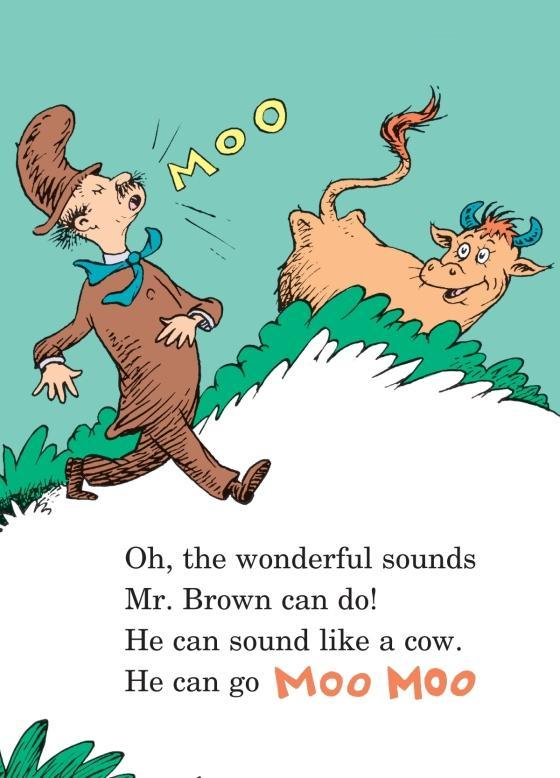 Mr. Brown Can Moo! Can You? Dr. Seuss's Book Of Wonderful Noises