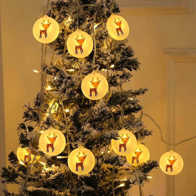 Dây Đèn Led 10 Bóng Trang Trí Giáng Sinh