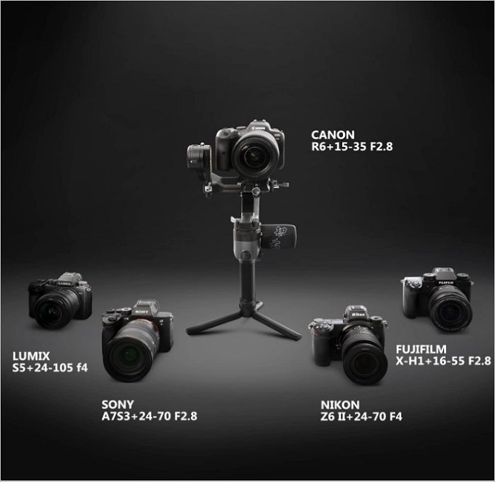 Gimbal chống rung Zhiyun Weebill 2 Hàng Chính Hãng