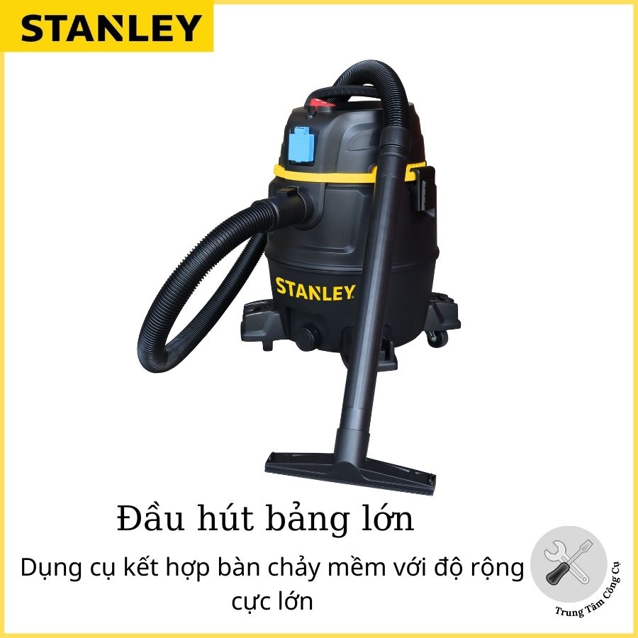 Máy hút bụi Công nghiệp 4 chức năng 30L Stanley SL19403PE-8A Hỗ trợ dùng chung dụng cụ điện - Hàng chính hãng