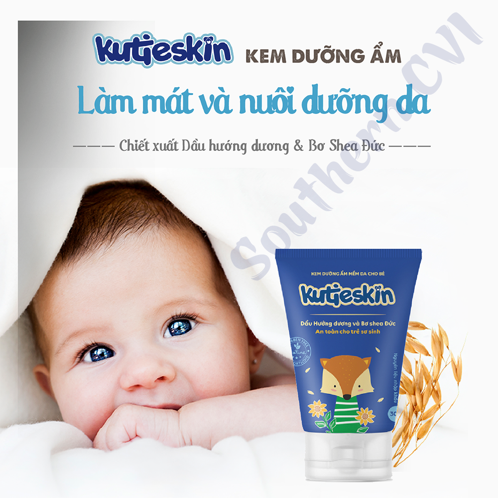 KutieSkin 30g - Kem Dưỡng Da Cho Bé