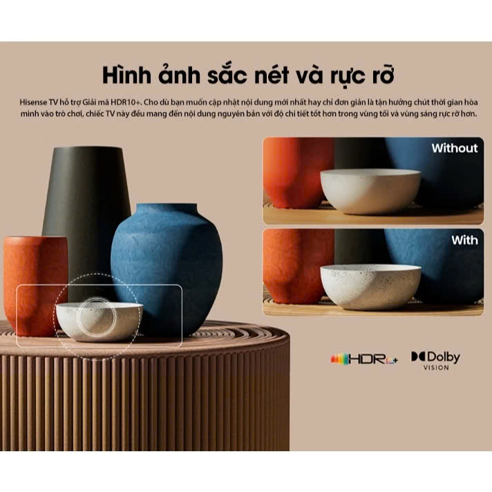 Google Tivi LED Hisense 4K 43 inch 43A6500K Google Assistant Có Tiếng Việt, Bảo Hành 2 Năm - Hàng Chính Hãng