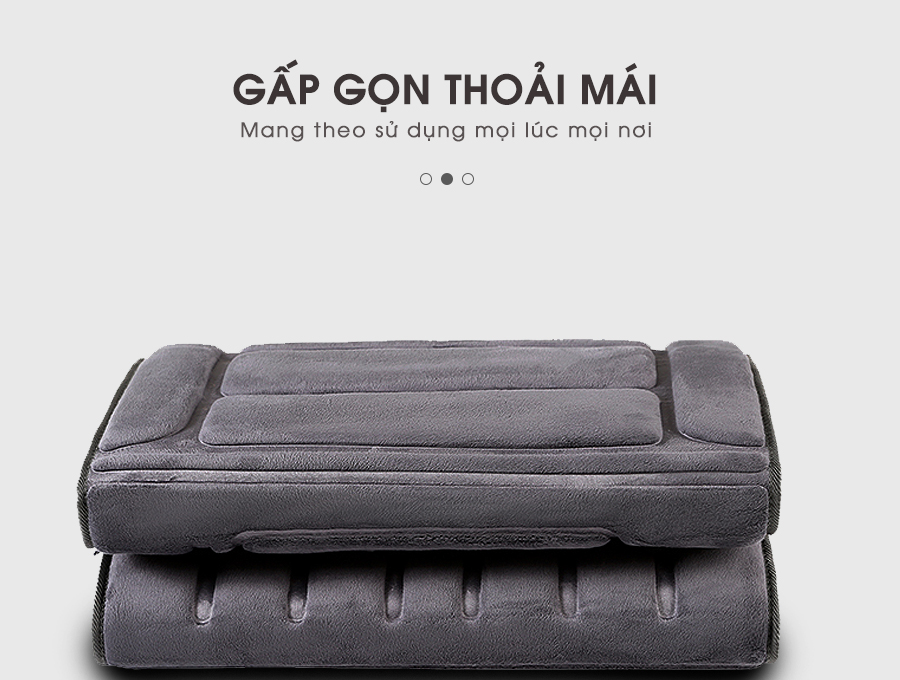 Nệm Massage Toàn Thân nhiệt và hồng ngoại OKACHI JP-M799