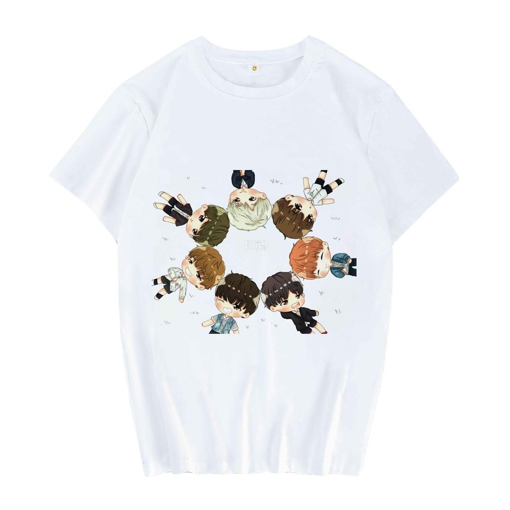 Áo BT21 BTS áo thun in hình BT21 cool
