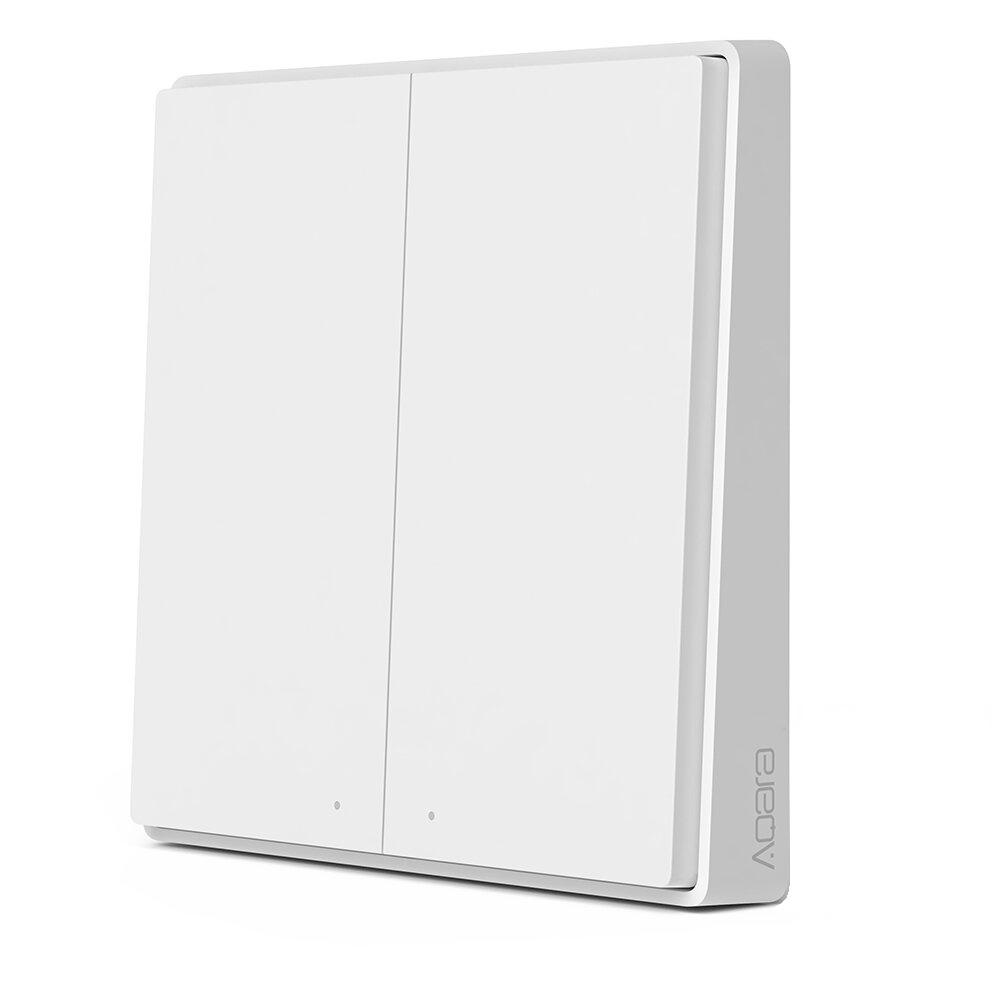 Công tắc thông minh Aqara H1 Wireless Zigbee 3.0 - Nhiều thao tác nhấn, Hỗ trợ tạo Đảo Chiều, Tương thích HomeKit - Hàng chính hãng